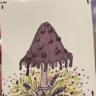 Inky Cap Mushroom - Extra Smol Print