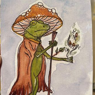 Froggy Wizard - Extra Smol Print