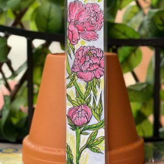 Peony Bookmarks