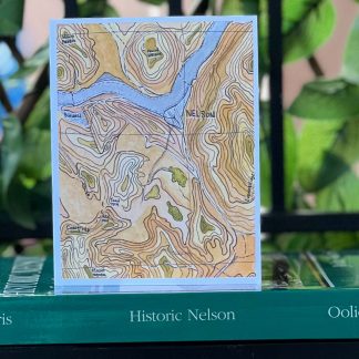 Topographical Map, Nelson BC Cards