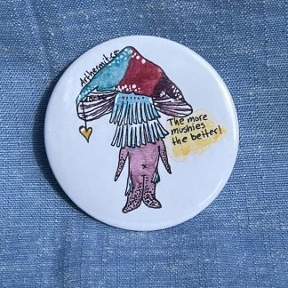 Polyamorous Mushling Pin
