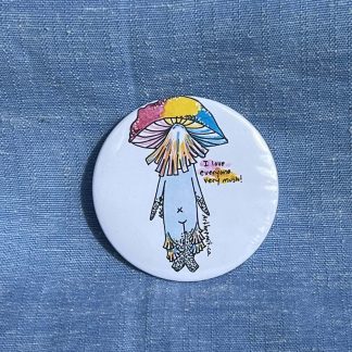 Pansexual Mushling Pin