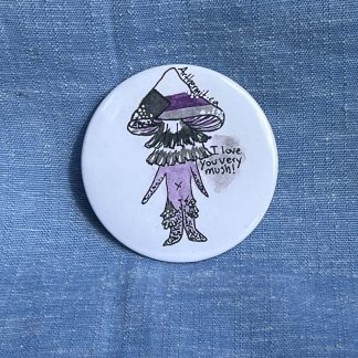 Demisexual Mushling Pin